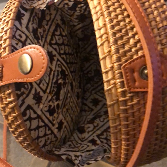 Round Rattan Bag - Picture 8 of 8